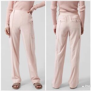 Athleta Light Pink Straight Leg Pants